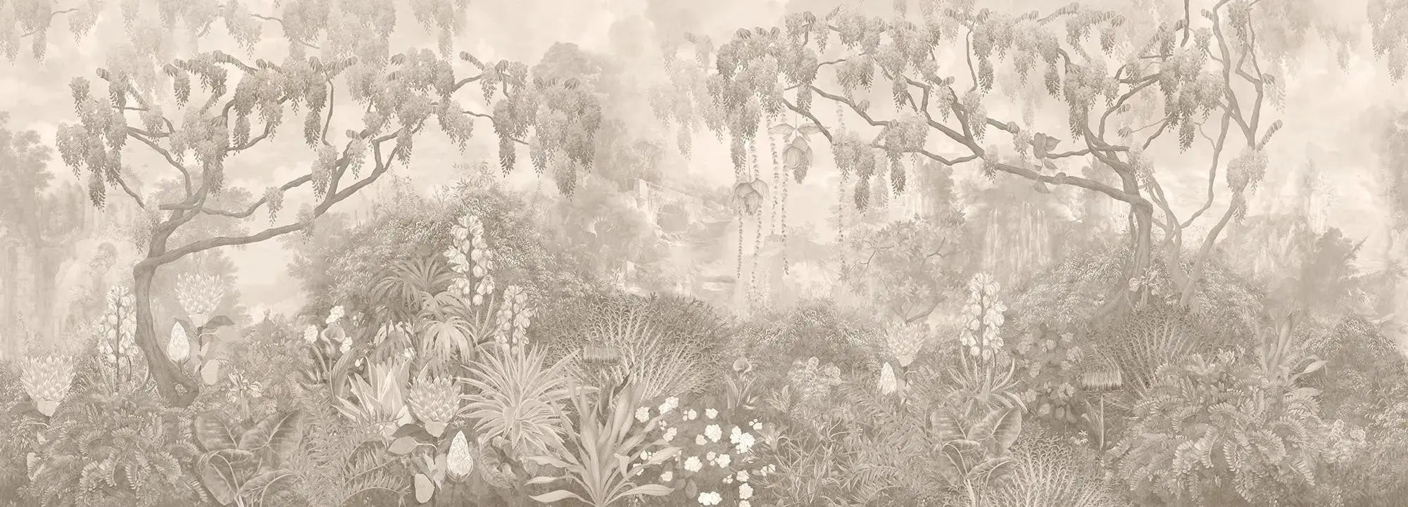 Glycine Sepia Wallpaper Vladila