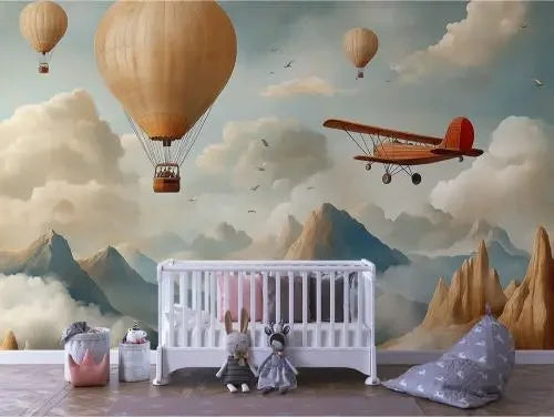 the wanderer's skyward journey - wallcreatives