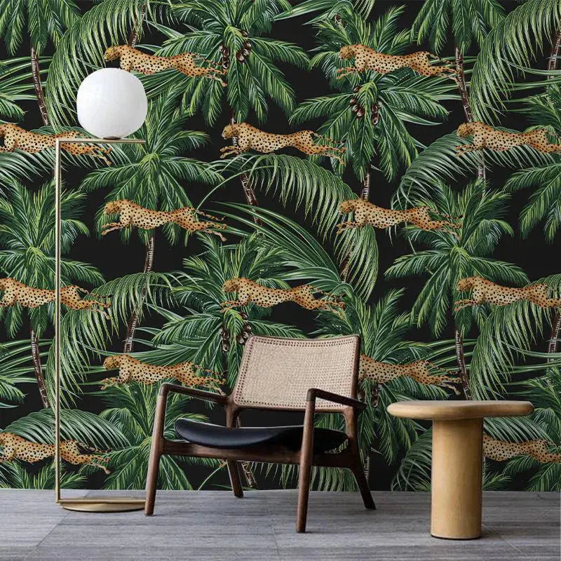 Jungle Pattern Wallpaper Vladila