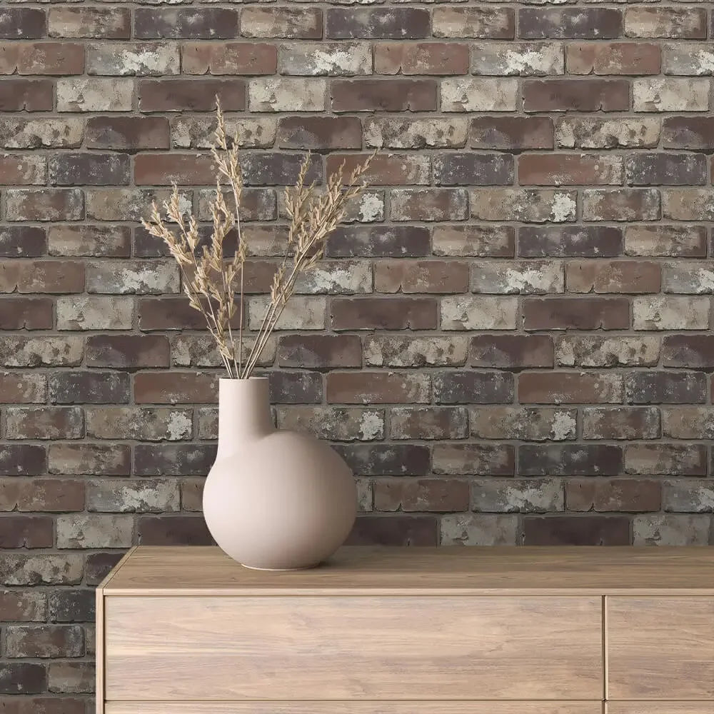 urban loft reclaimed brick - wallcreatives