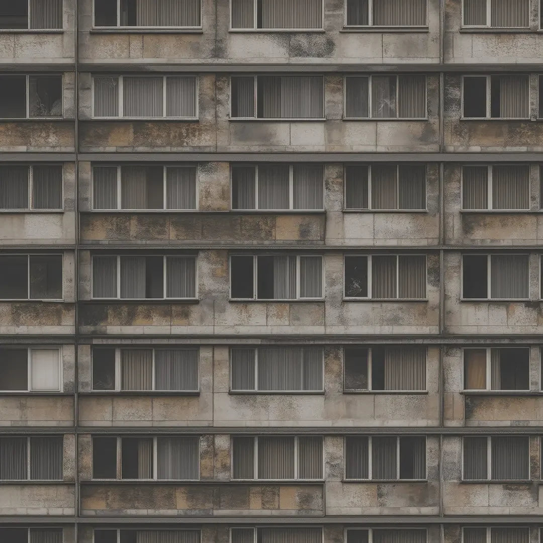 monolithic urban facade - wallcreatives