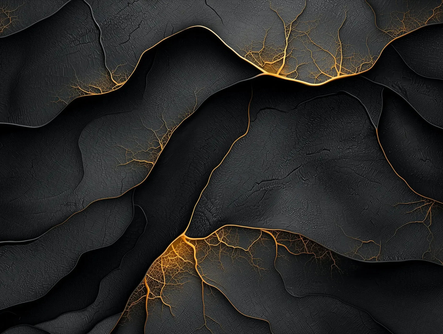 golden rift in midnight stone - wallcreatives