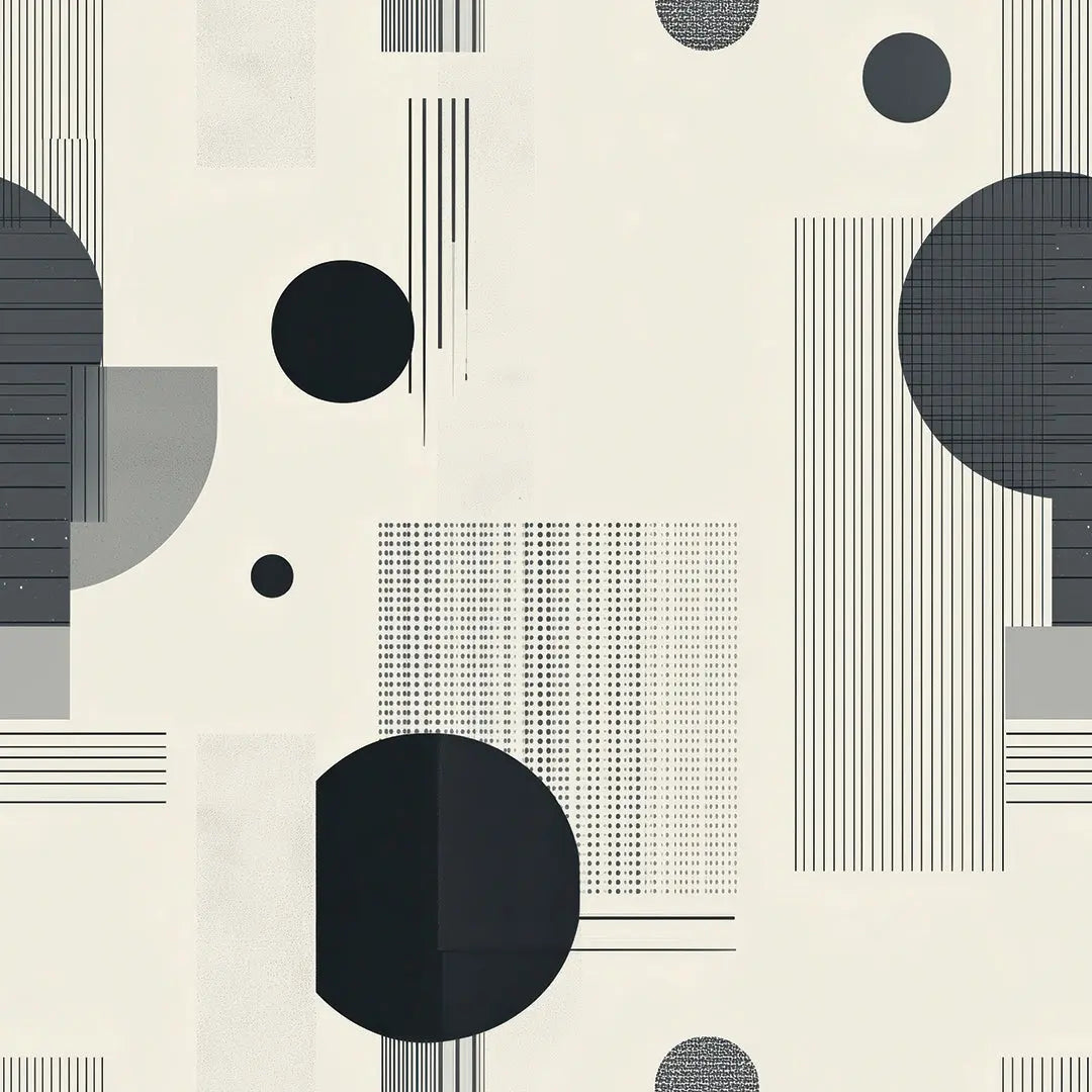 metropolitan rhythm in monochrome - wallcreatives