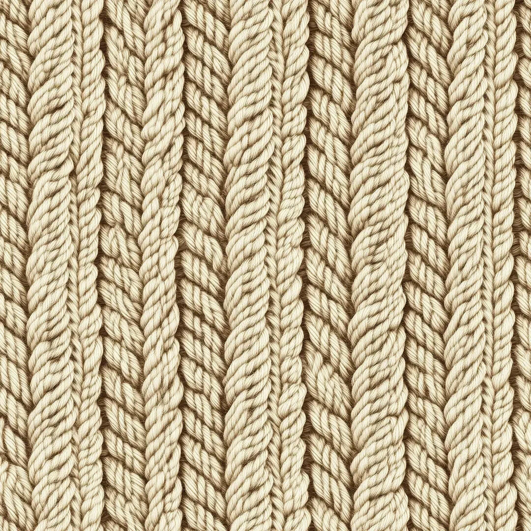 warm cable knit embrace - wallcreatives