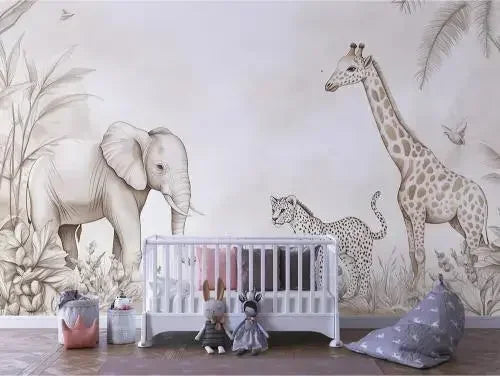 serene savanna sketchbook (copy) - wallcreatives