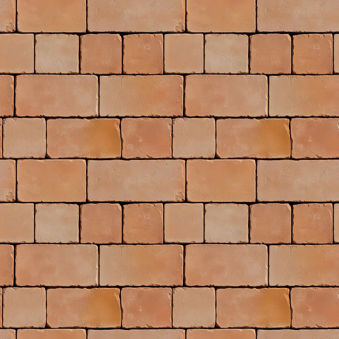 warm tuscan courtyard wall - wallcreatives