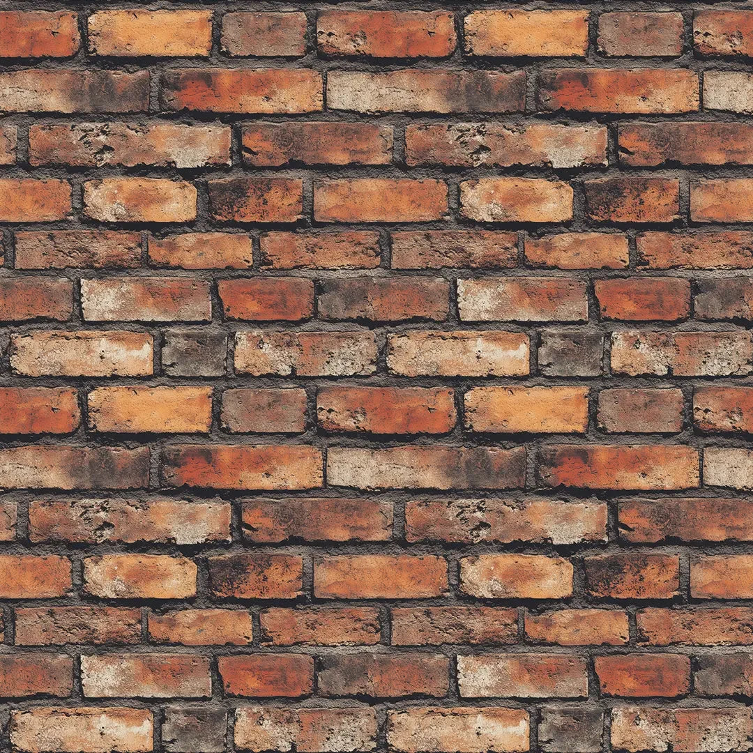 heritage red brick wall - wallcreatives