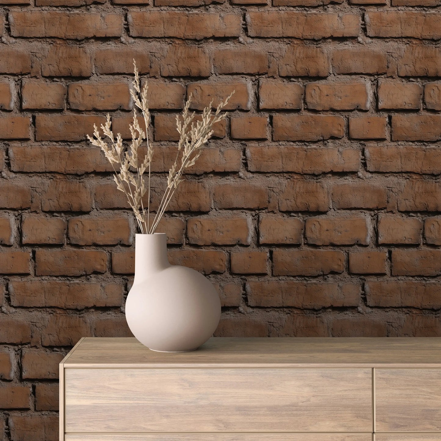 rustic urban brickwork facade - wallcreatives