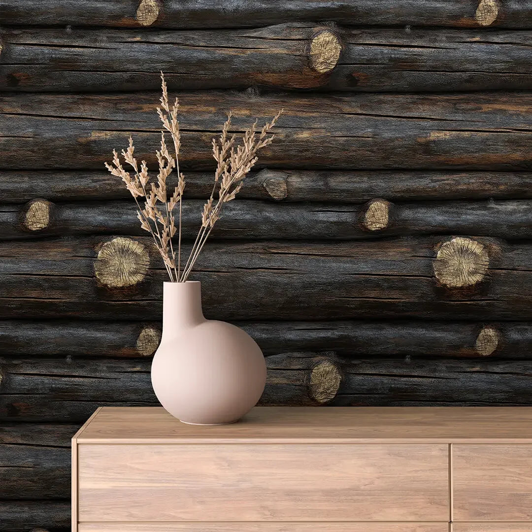 fireside timber retreat - wallcreatives