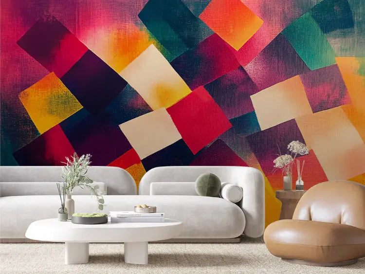 chromatic cadence abstract wallpaper - wallcreatives