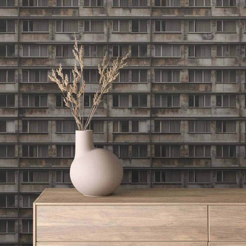 monolithic urban facade - wallcreatives