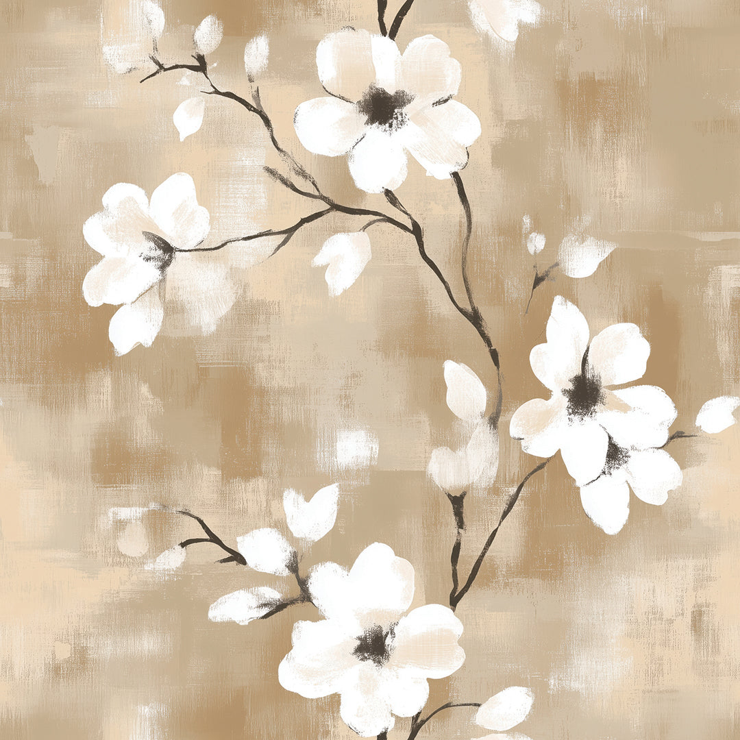 ethereal bloom on canvas - wallcreatives