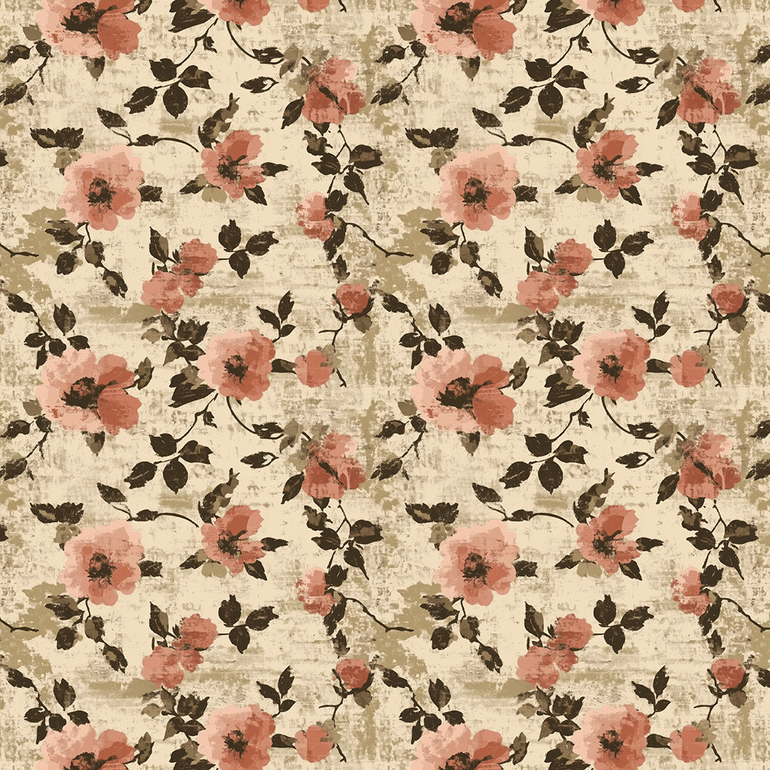 heirloom blush fresco - wallcreatives