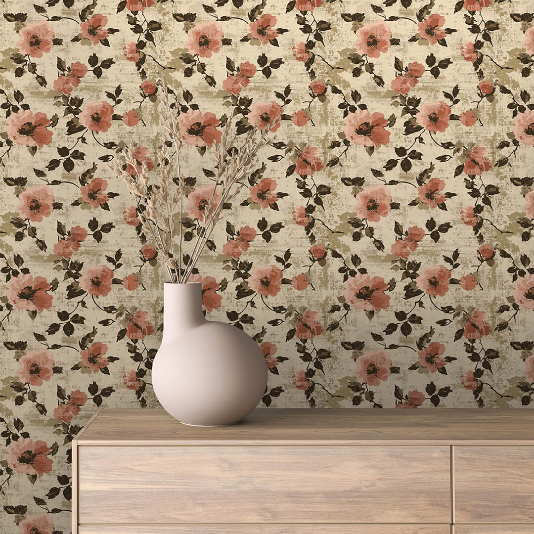 heirloom blush fresco - wallcreatives