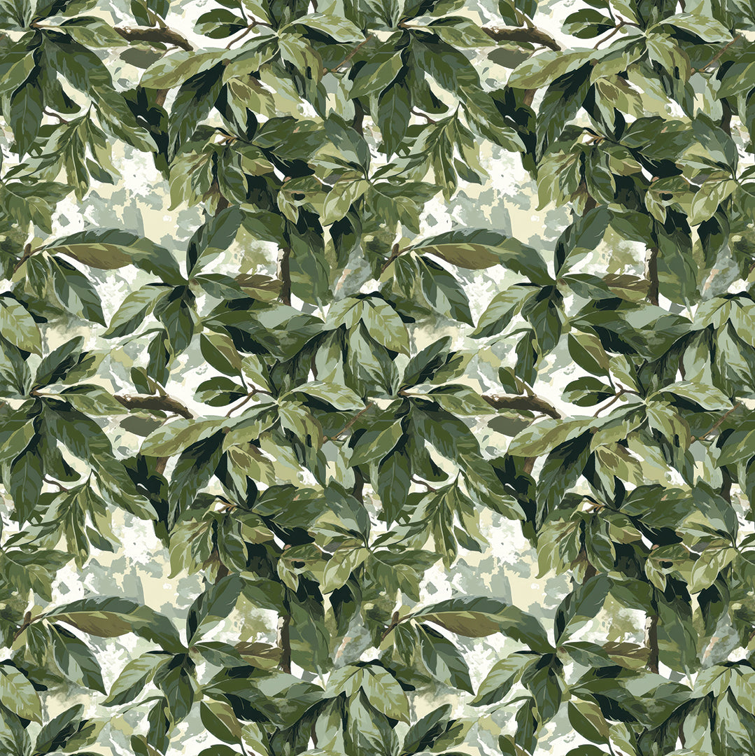 verdant canopy grove - wallcreatives