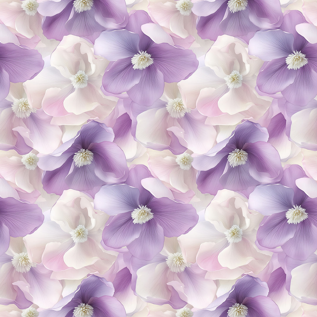 whispering lavender blooms wallpaper - wallcreatives