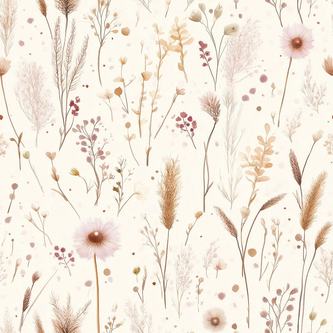 whispering wildflower meadow song - wallcreatives