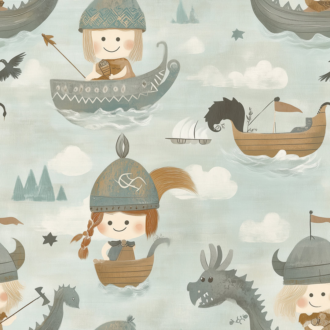 little viking voyages - wallcreatives