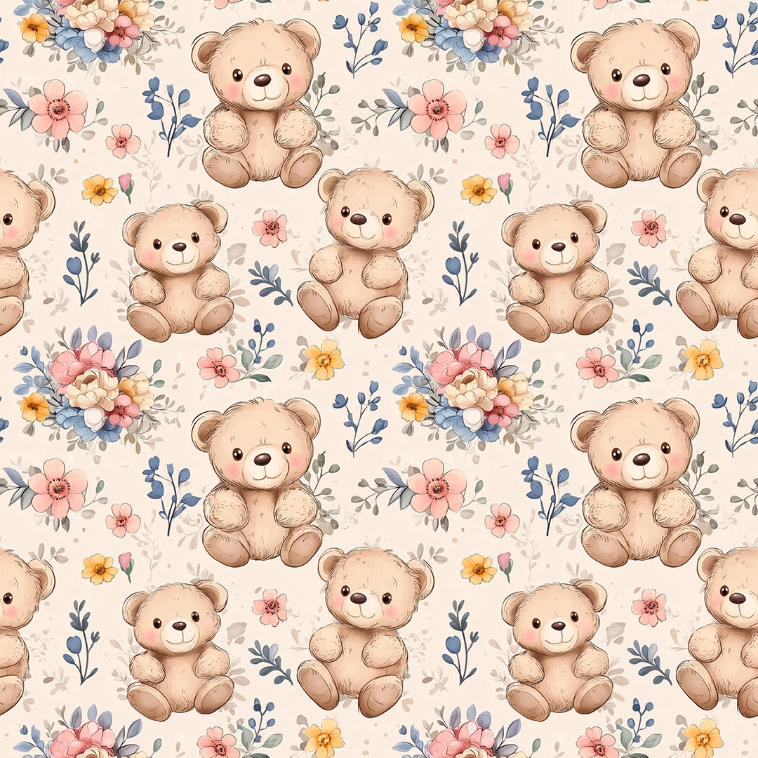 sweet dreams teddy bear hugs - wallcreatives