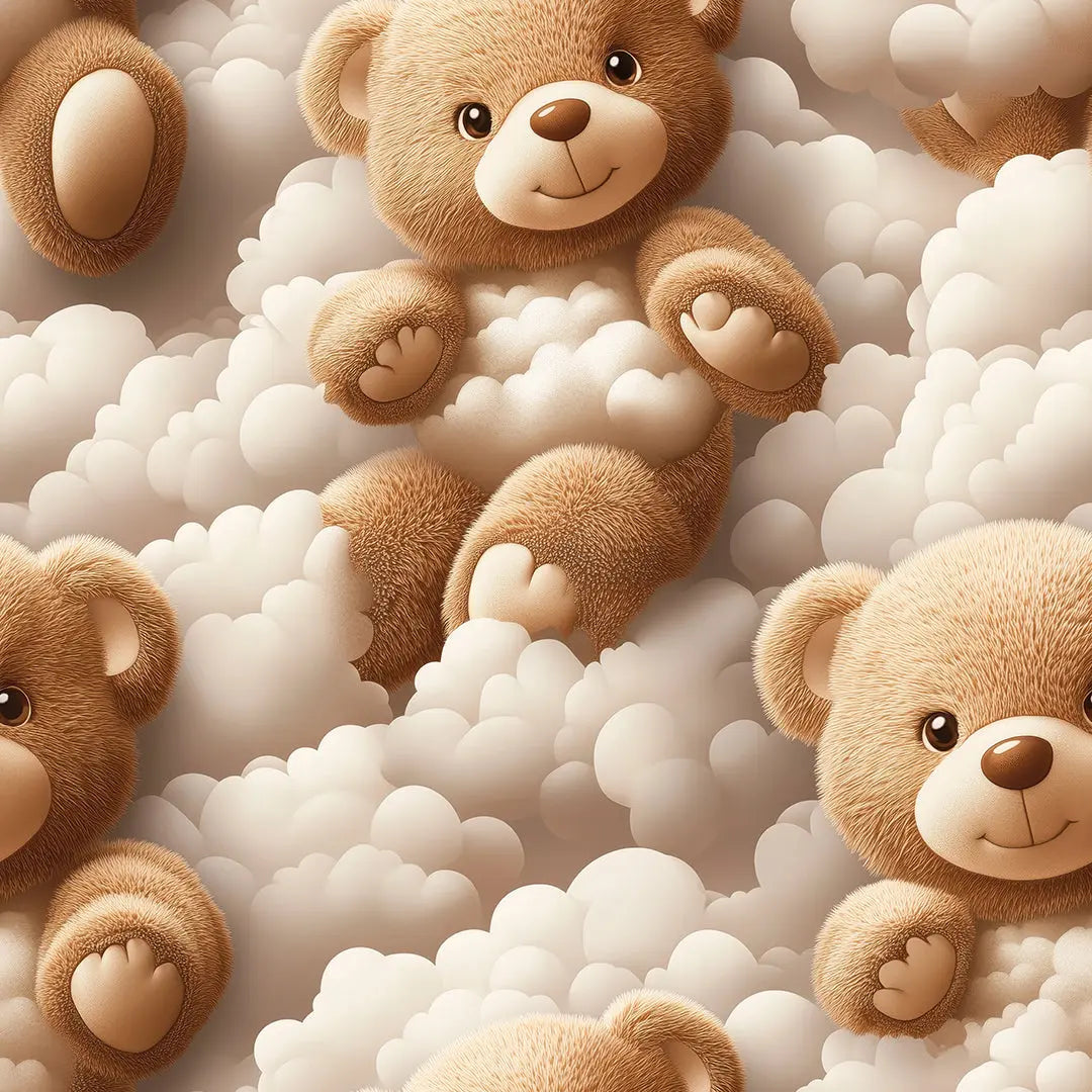 sweet dreams teddy bear sky - wallcreatives