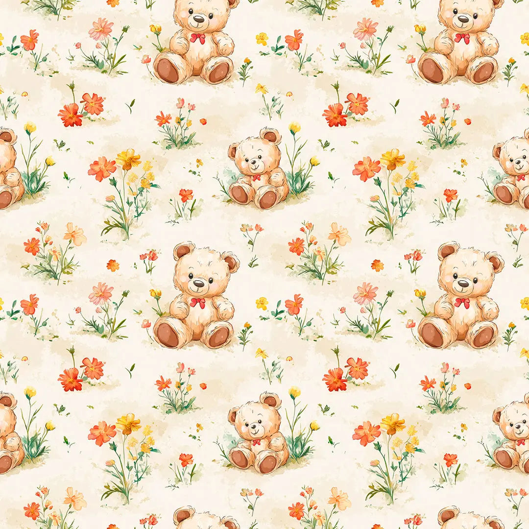 teddy's garden whispers - wallcreatives