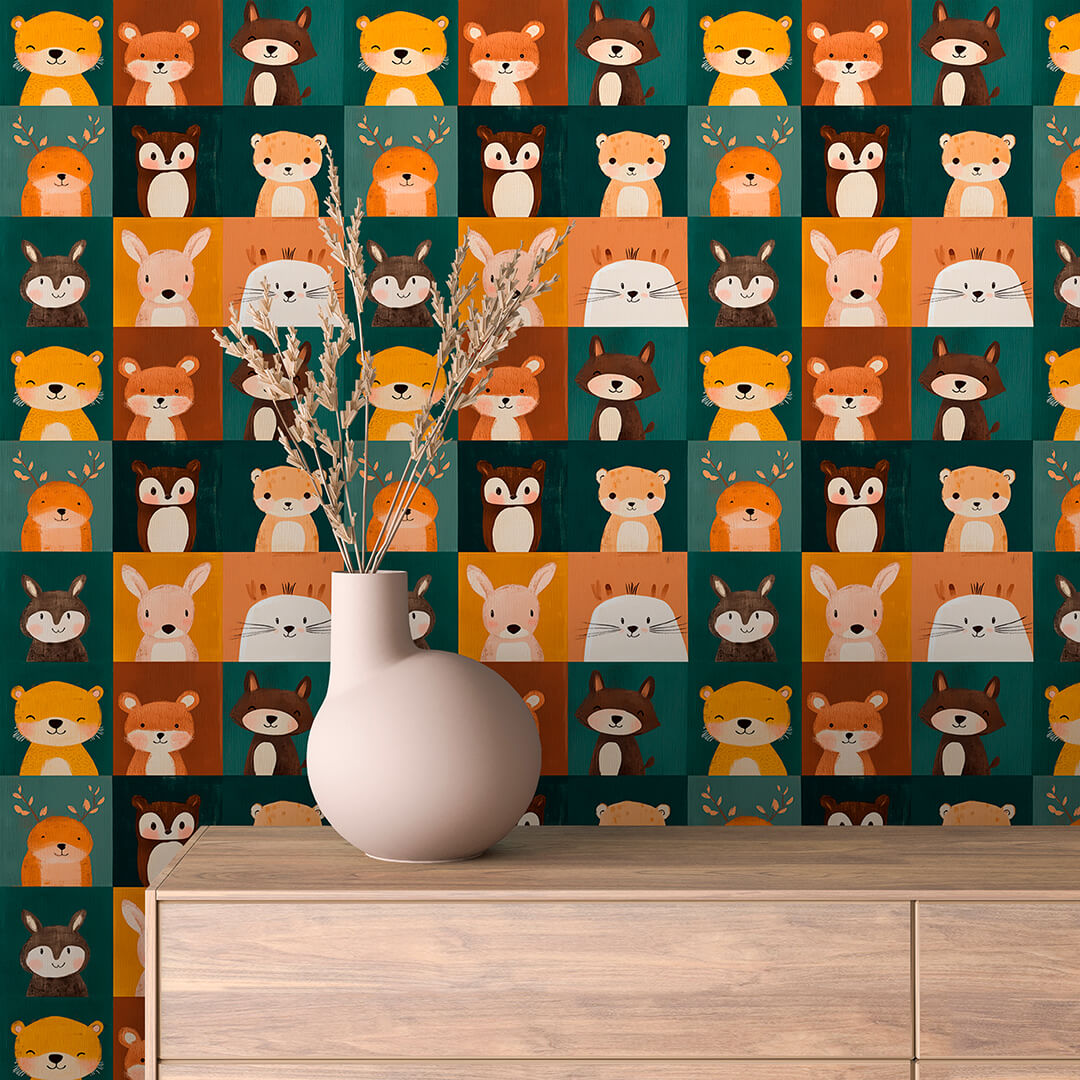 whimsical woodland friends parade - wallcreatives