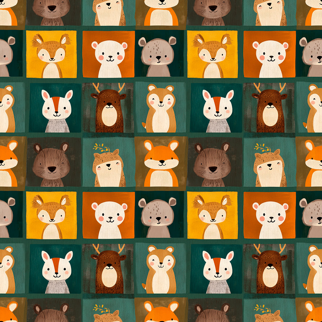 whimsical woodland portrait gallery - wallcreatives