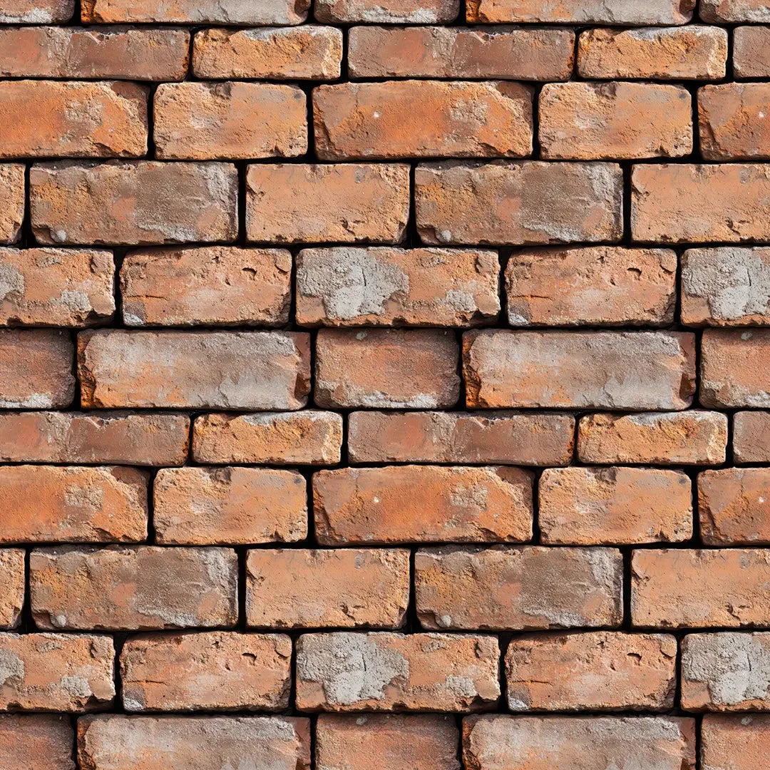 Weathered Warehouse Brick Accent - WallCreatives