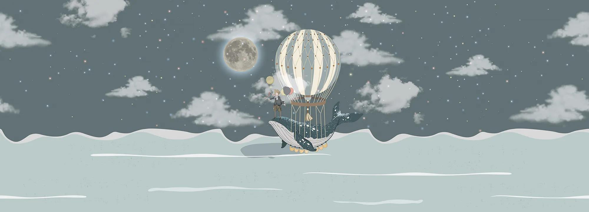 The Little Prince And The Whale Wallpaper Vladila