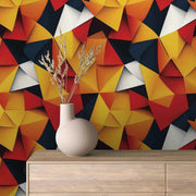 Dynamic Prism Shards Wallpaper - WallCreatives