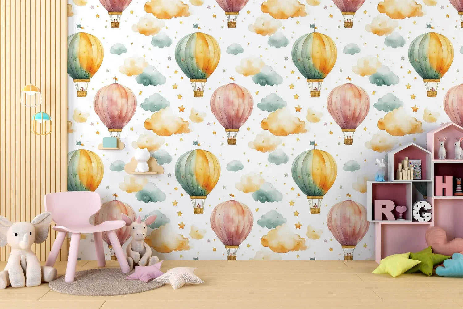 Whimsical Sky Adventure Wallpaper WallCreatives