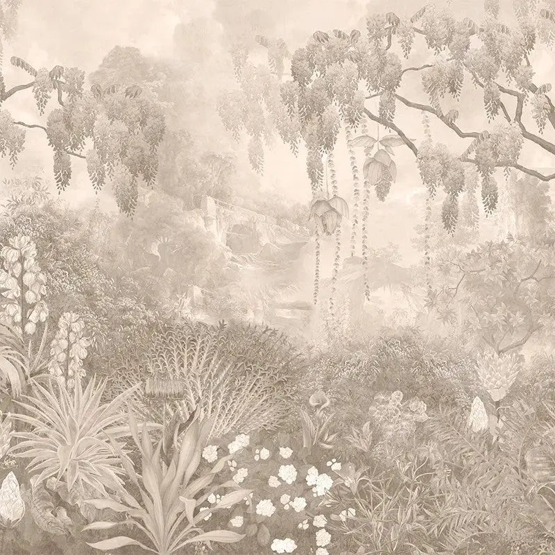 Glycine Sepia Wallpaper Vladila