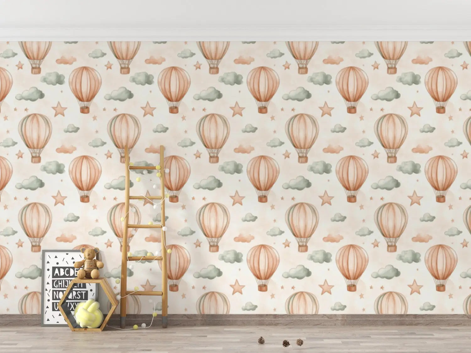 Vintage Sky Adventure Wallpaper WallCreatives