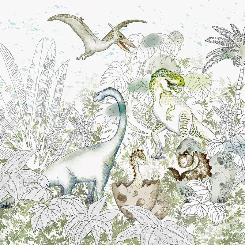 David's Dino In Color Wallpaper Vladila