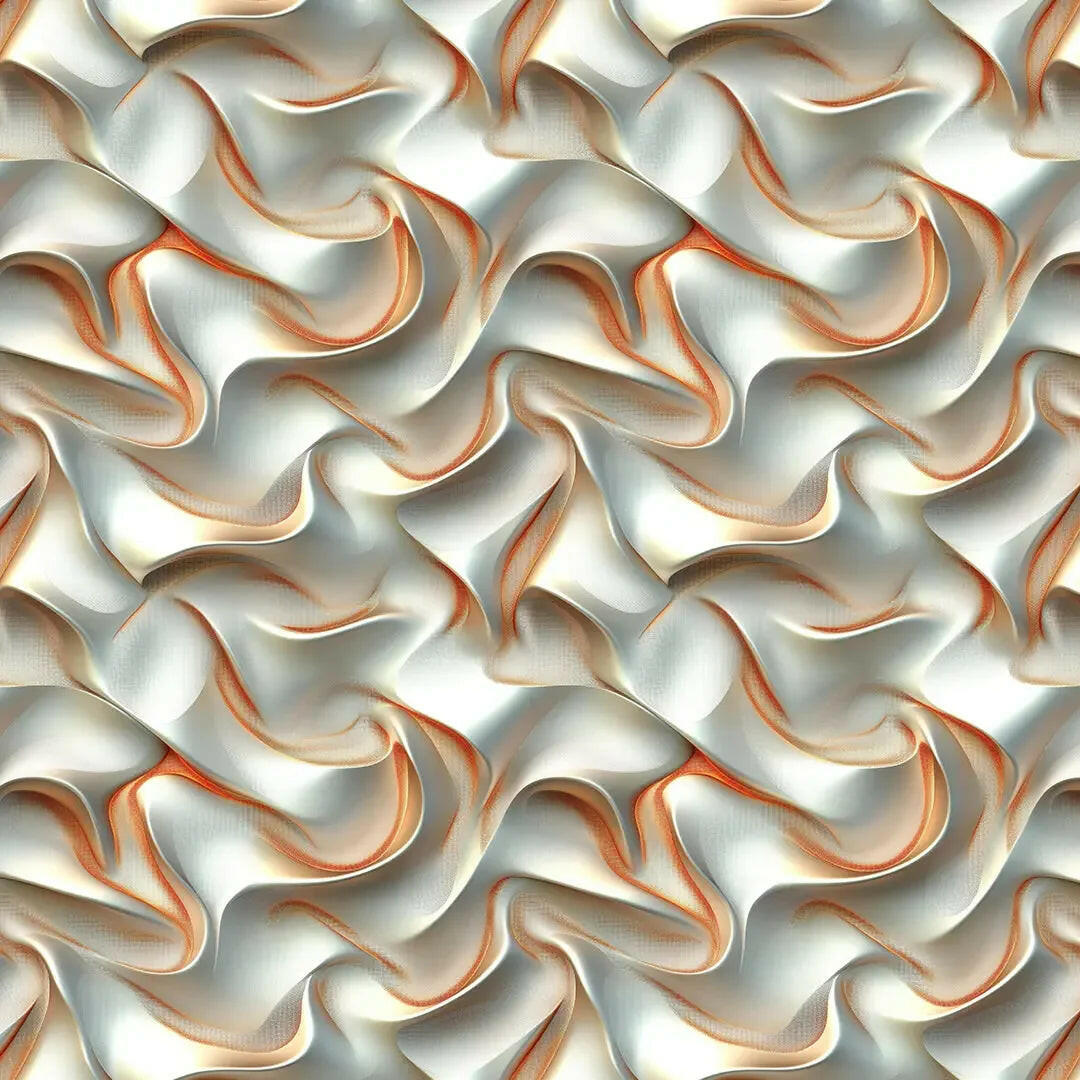 Whispering Silk Currents - WallCreatives