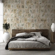 Vintage Herbarium Wallpaper Vladila