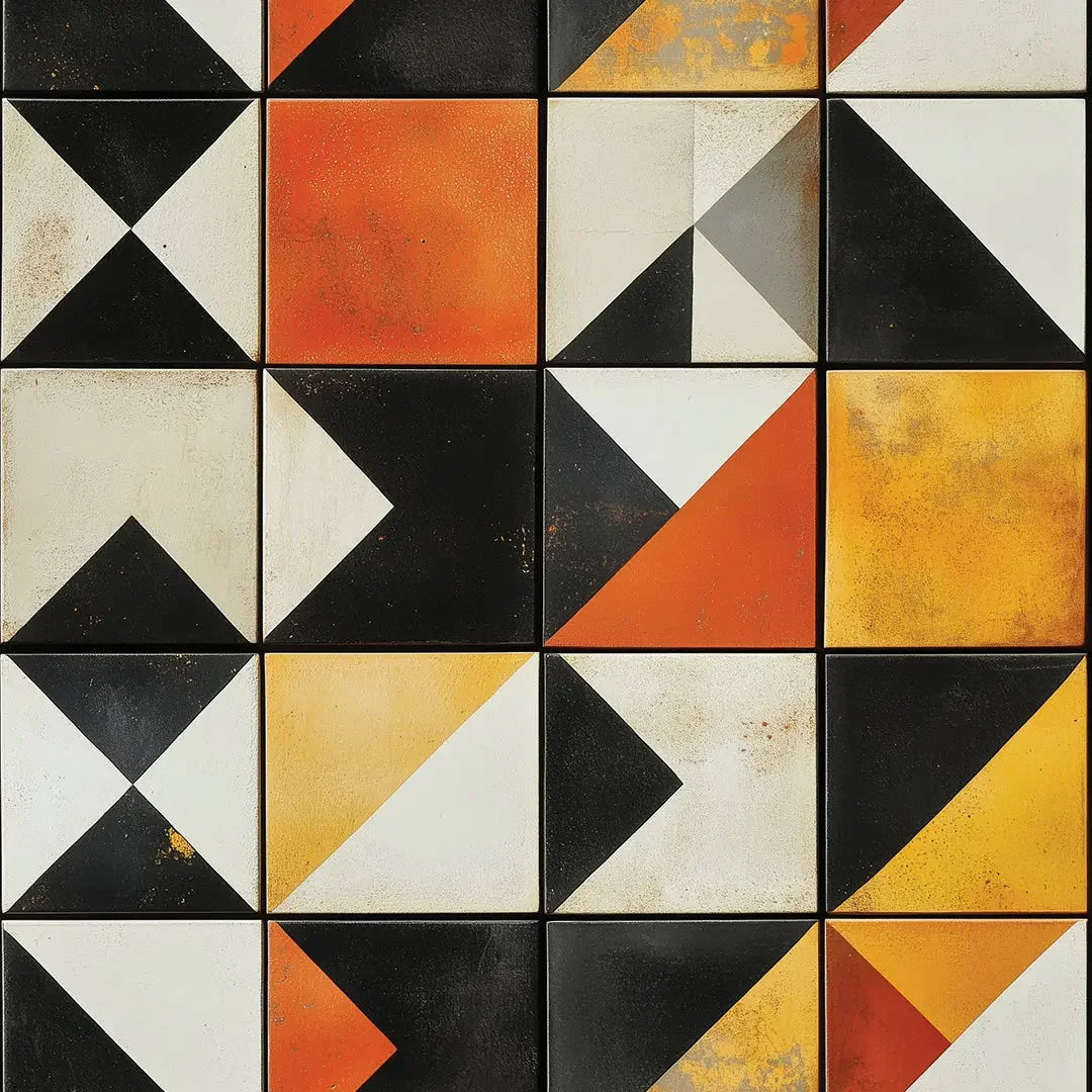 bauhaus block print - wallcreatives