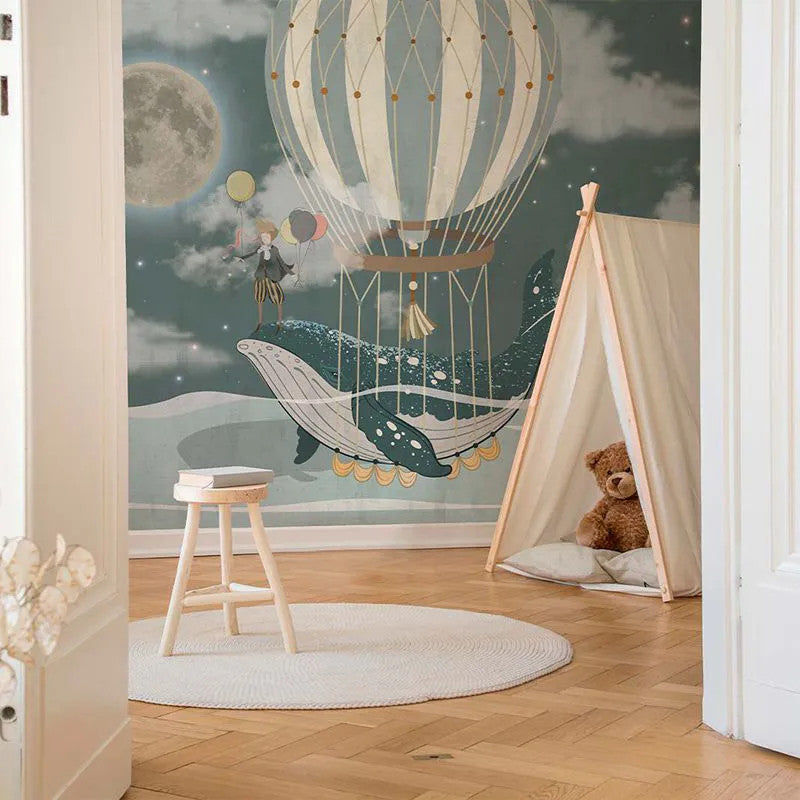 The Little Prince And The Whale Wallpaper Vladila