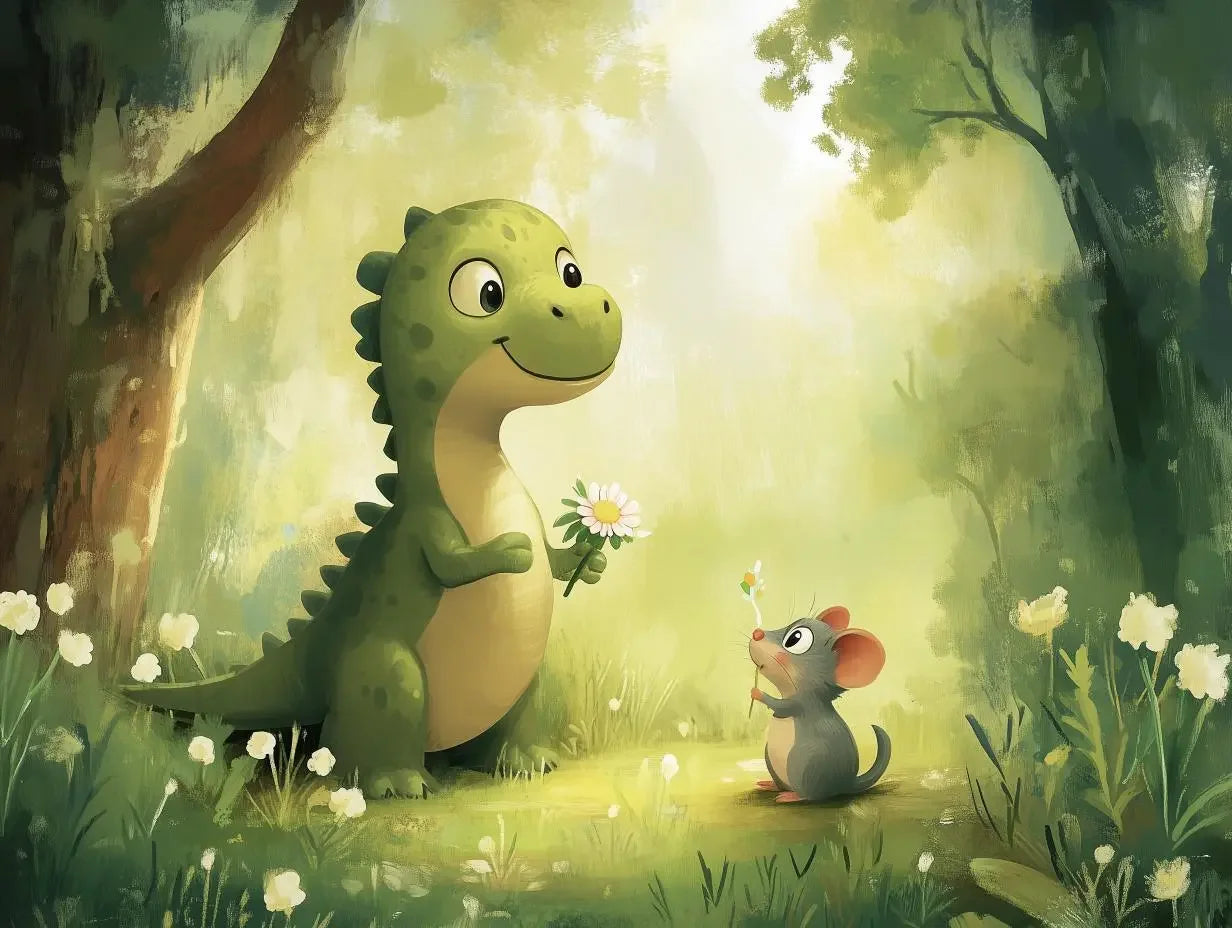 Whispering Woods Friendship - WallCreatives