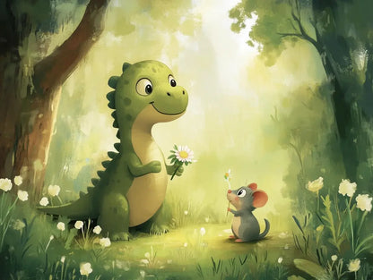 Whispering Woods Friendship - WallCreatives