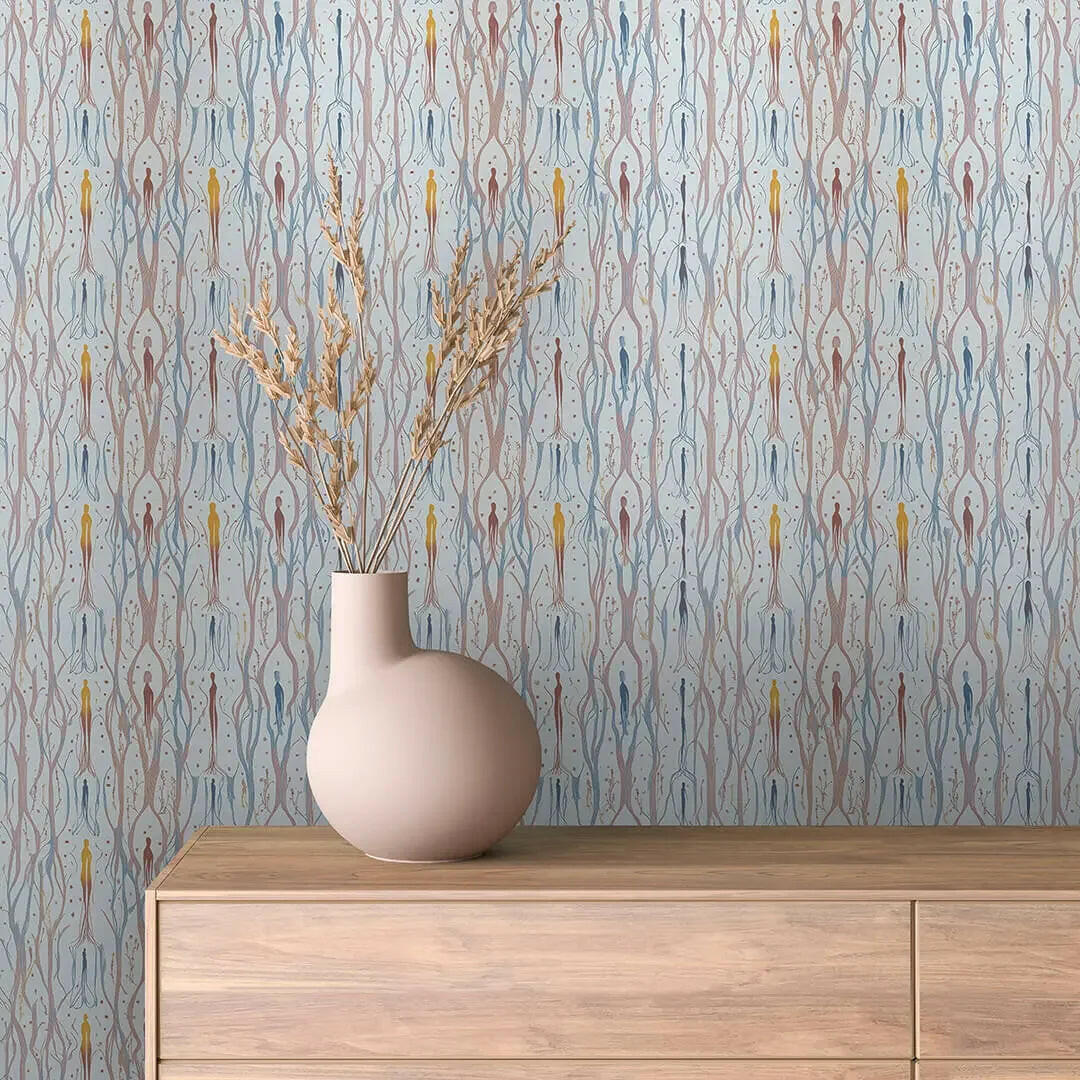 Ethereal Grove of Being - WallCreatives