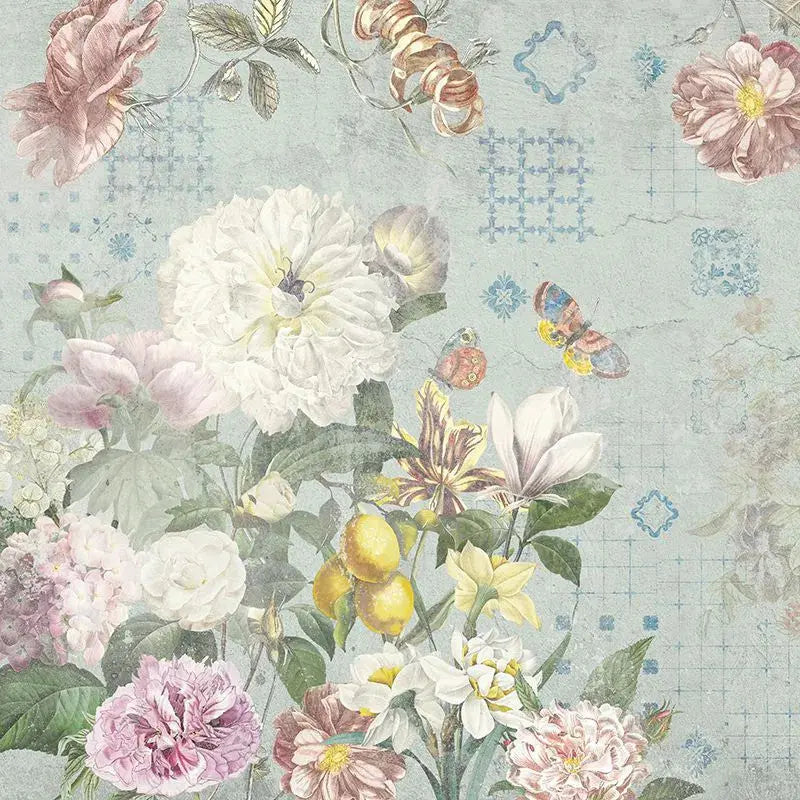 Flutter Of Wings Blue Wallpaper Vladila