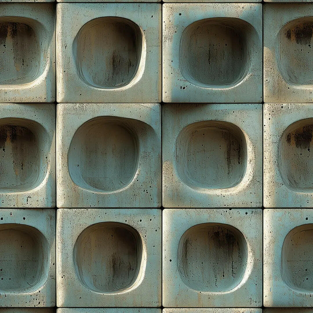 Brutalist Serenity Concrete Panels - WallCreatives