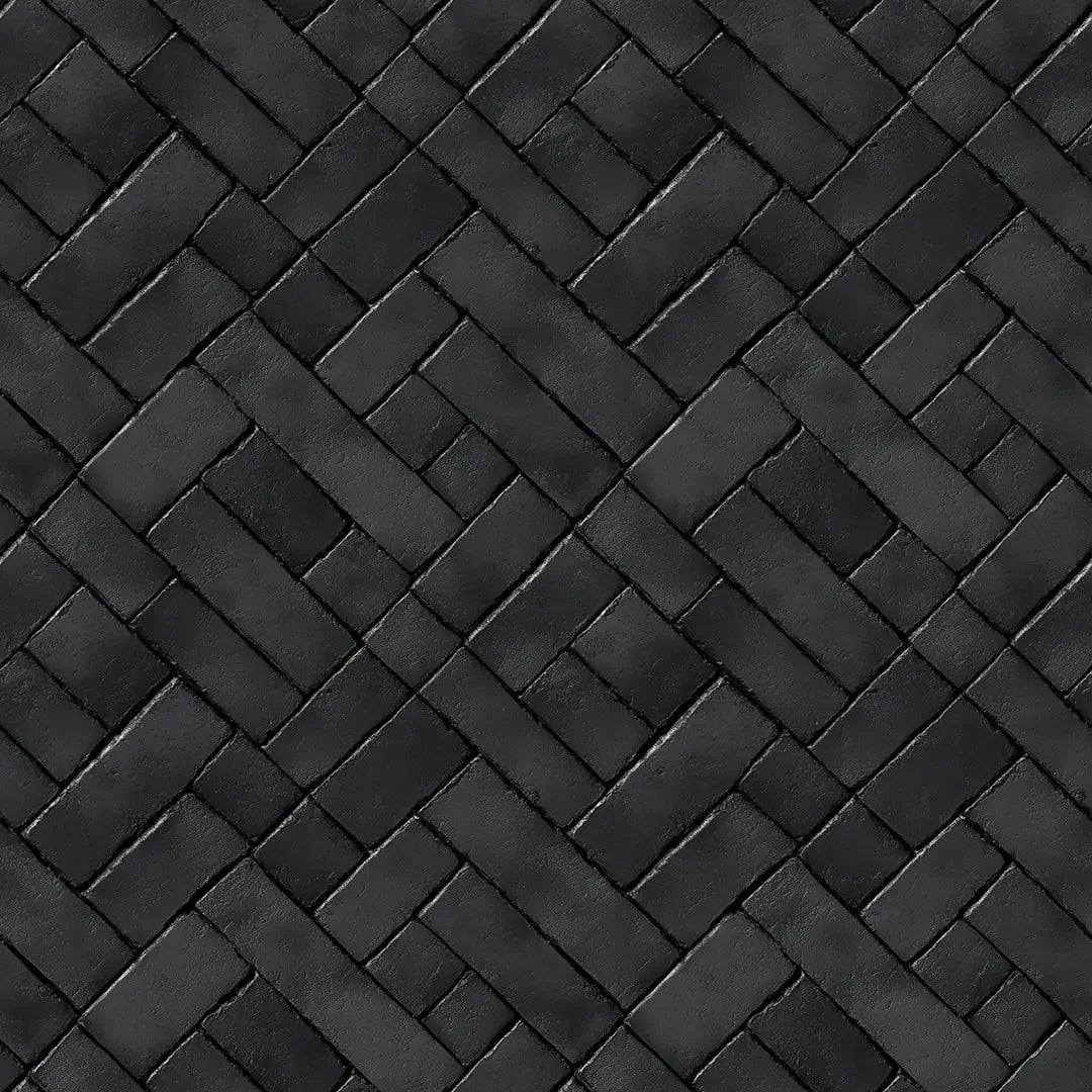 Urban Slate Herringbone - WallCreatives