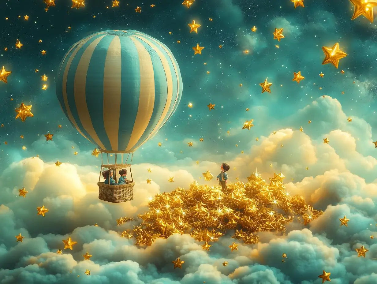 Star Catcher's Midnight Voyage - WallCreatives