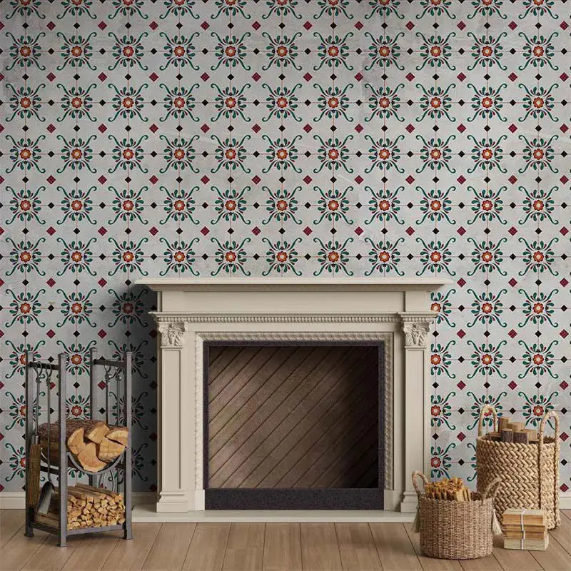 Oriental Tiles Wallpaper Vladila