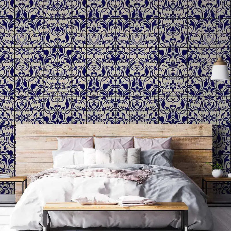 Porcelain Blue Wallpaper Vladila