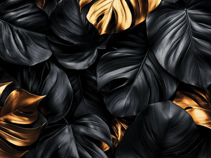 Gilded Jungle Noir - WallCreatives
