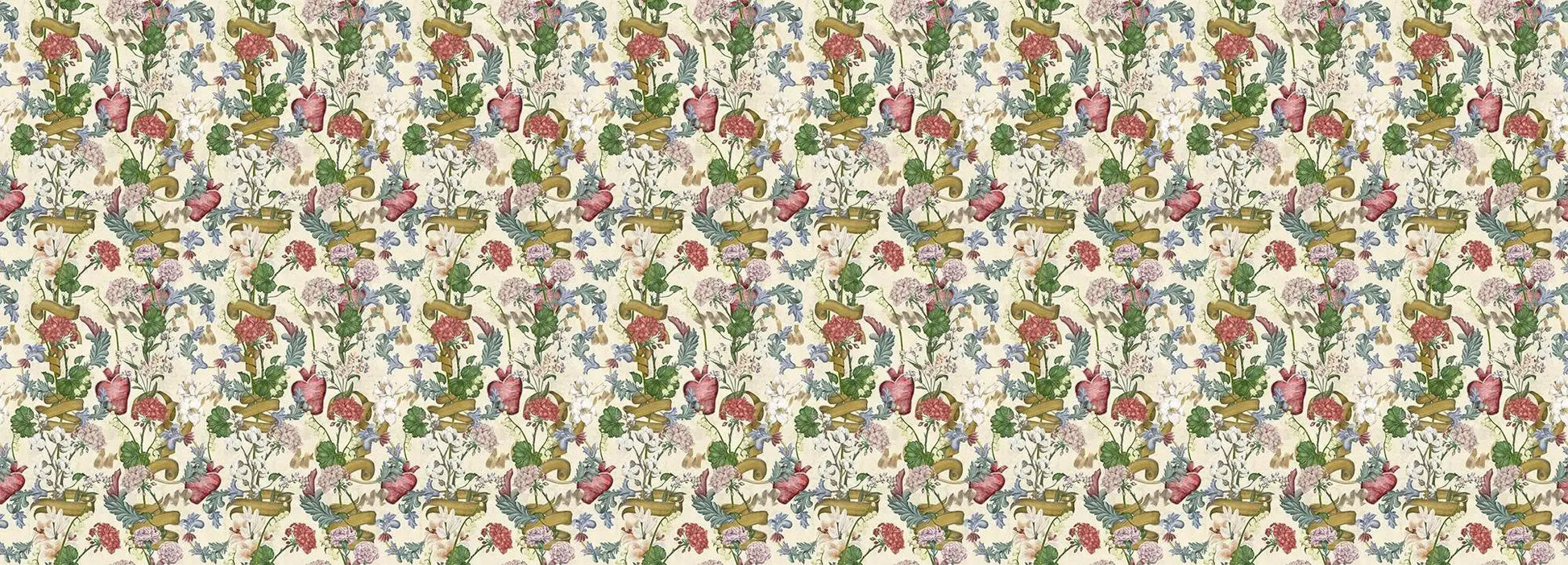 Queen's Heart (Cream) Wallpaper Vladila