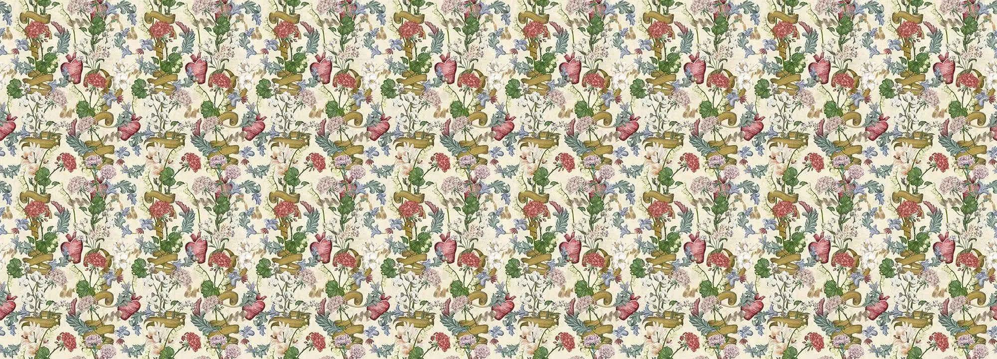 Queen's Heart (Cream) Wallpaper Vladila